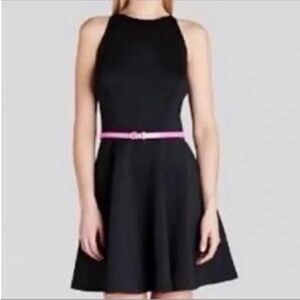 Ted Baker London Preeny Skater Dress in Black 4 
sleeveless full skirted dress